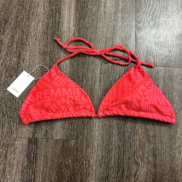 🍉 NWT Remmie by Riley Watermelon Pink Bikini Set XXL Bottom XL Bikini Top Plus - Picture 8 of 9